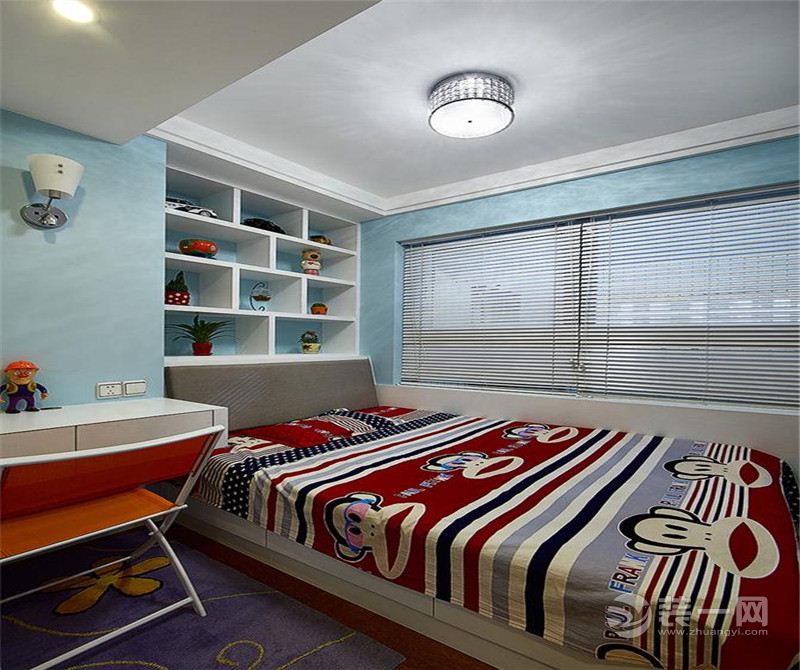 奥园城市天地 120平 三居室 现代风格 儿童房