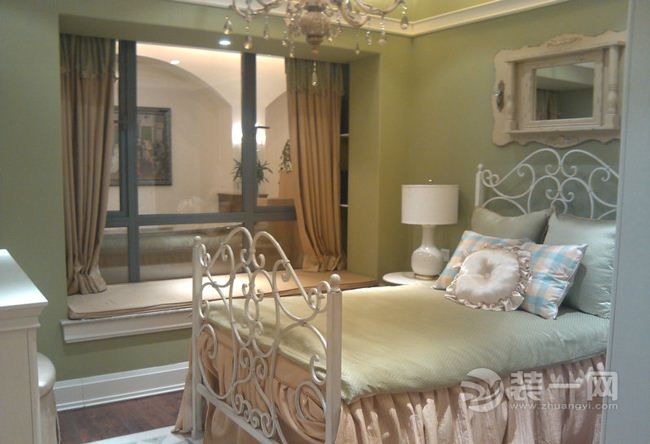 乐置家装饰：保利江上明珠 锦园-三居室 116平 造价15万 新古典风格- 卧室