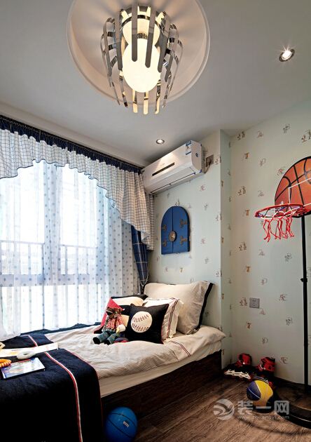 重庆乐置家装饰：91平 三居室 造价11万 现代范儿卧室