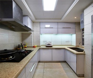 奥园城市天地 120平 三居室 现代风格 厨房