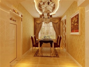 哈尔滨盛和世纪125平米两居室欧式风格餐厅