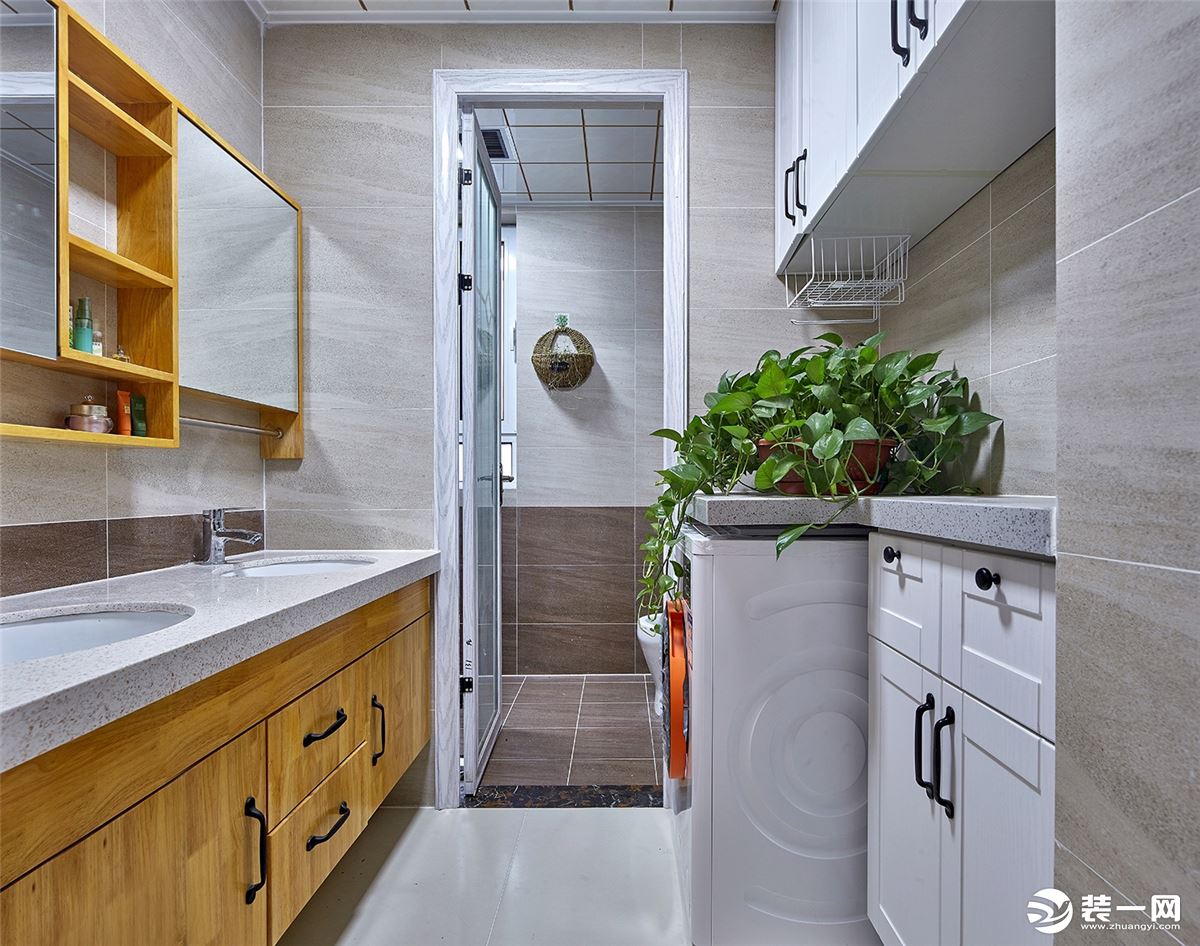 西安枫林绿洲130平米老房改造设计 厨房装修设计参考