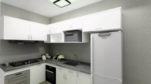 翠成馨园98㎡两室一厅现代简约设计 厨房
