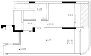 【融信·学院府】78平三居室 现代北欧 风格效果图