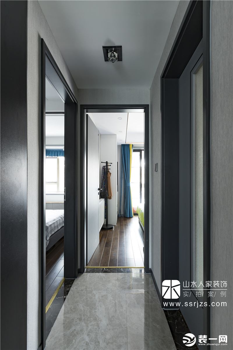 【武汉山水人家装饰】凯旋名邸90平两室两厅+走廊 现代风格家装实景案例