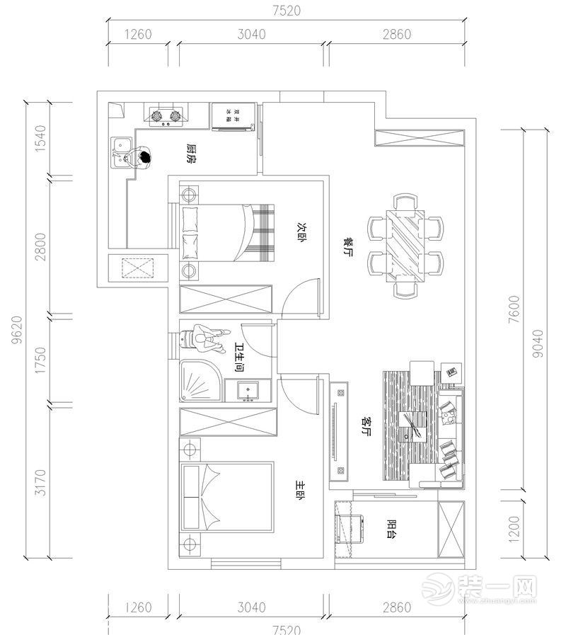 山水人家裝飾設(shè)計(jì)圖