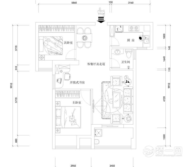 山水人家裝飾設計圖