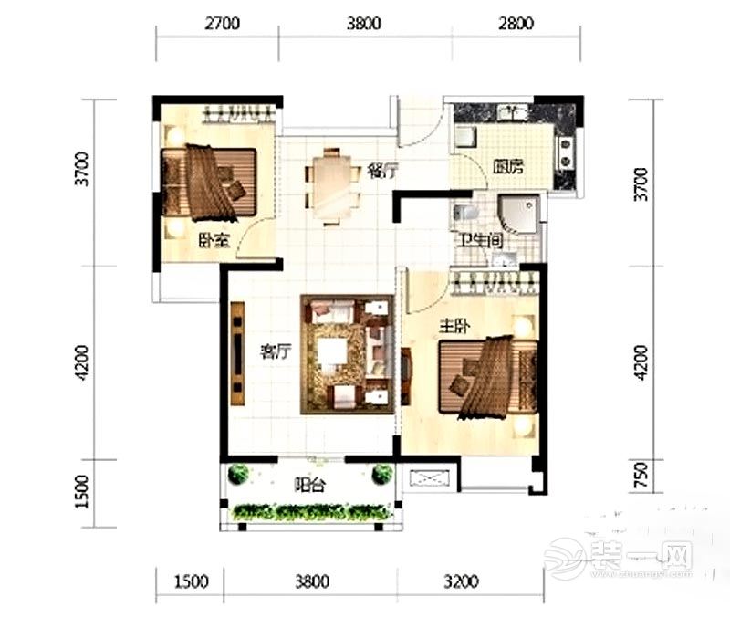 中国铁建国际城户型图