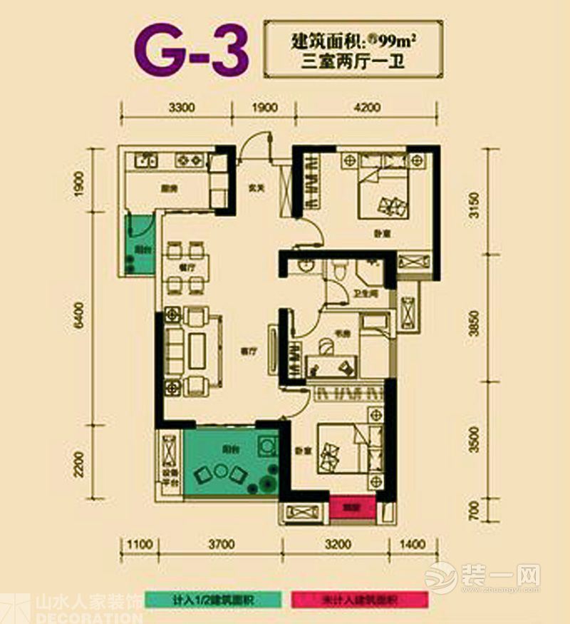 电建地产盛世江城户型图