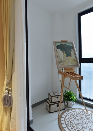 【武汉山水人家装饰】绿地新都会 98平两居室 +落地窗 家装效果案例