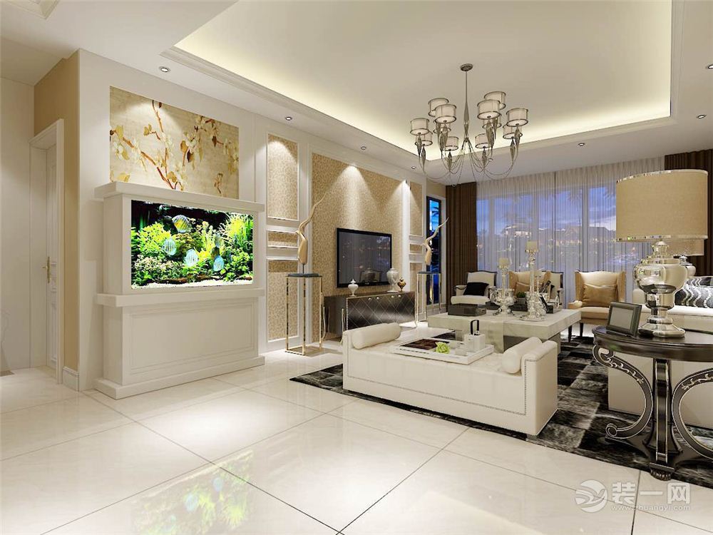郑州安和小区李先生150平三居室简约风格赏析 -客厅