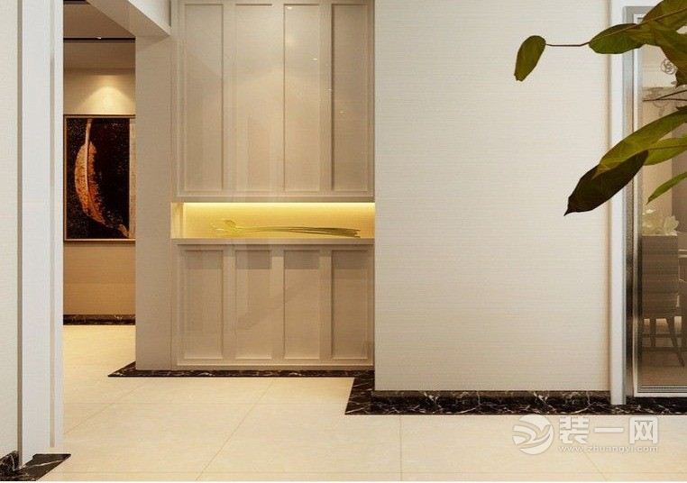 郑州国龙绿城怡园张先生88平二居室现代简约效果图赏析 -走廊