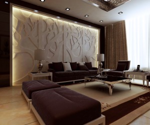 欧式风格复式客厅装修设计