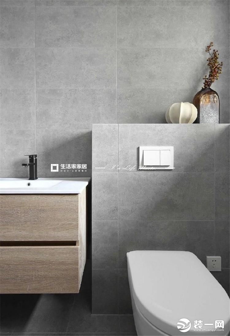 卫生间设计一般采用清晰的线条，使卫生间的布置带给人以优雅、清洁，有较强的几何立体感。