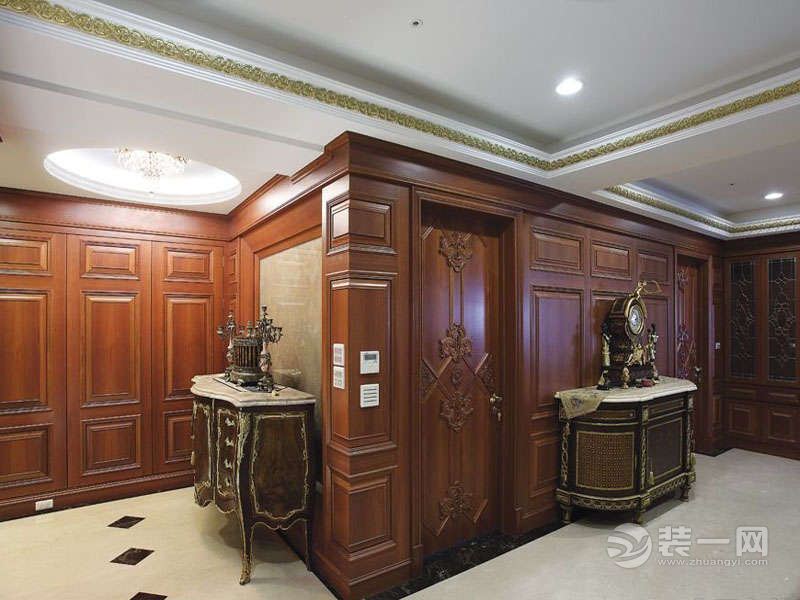 龙城国际中式装修客厅