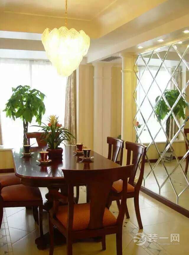 龙湖江屿城-三居室 120平 造价18万 新古典风格 餐厅