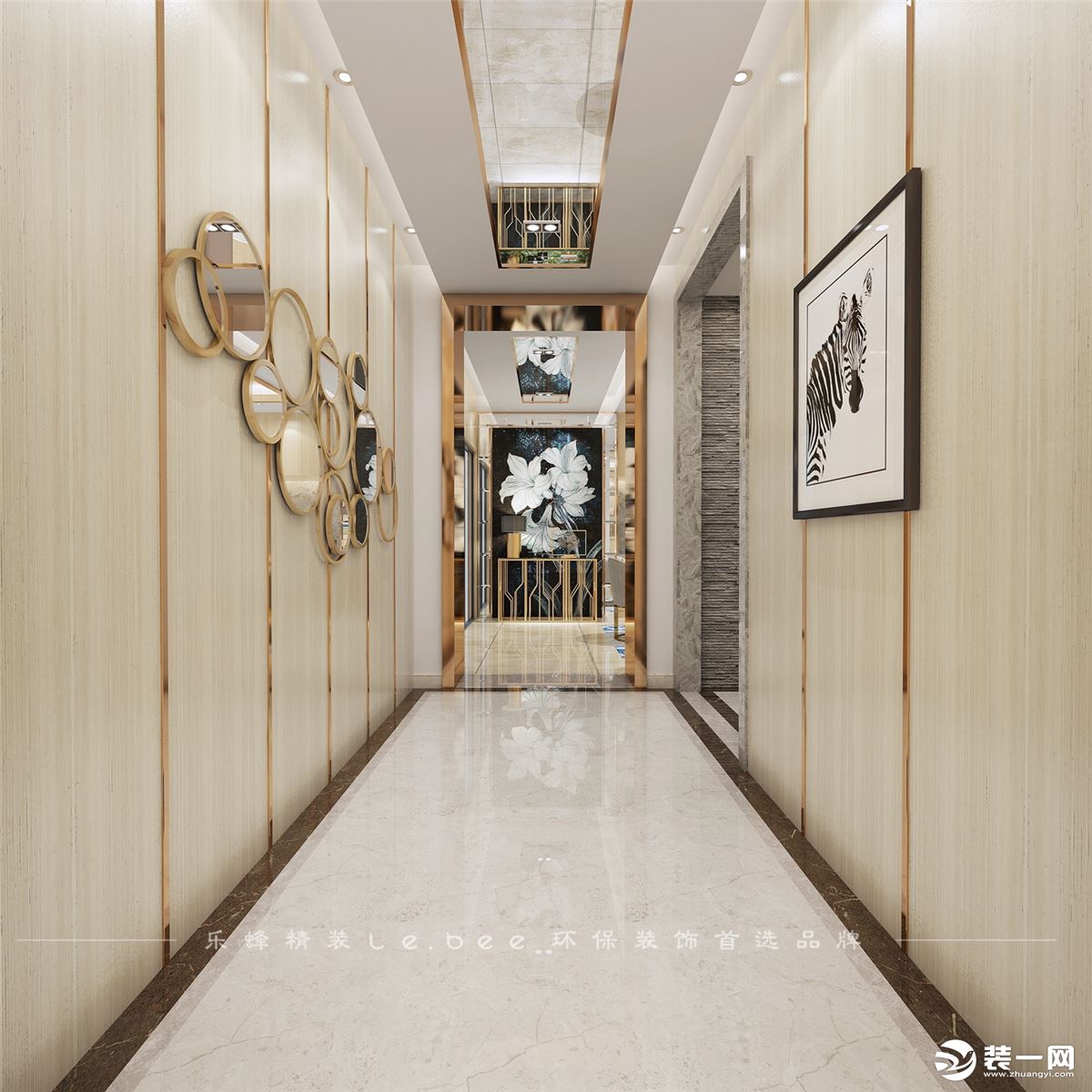 深圳乐蜂装饰-万科天琴湾-现代-280-走廊