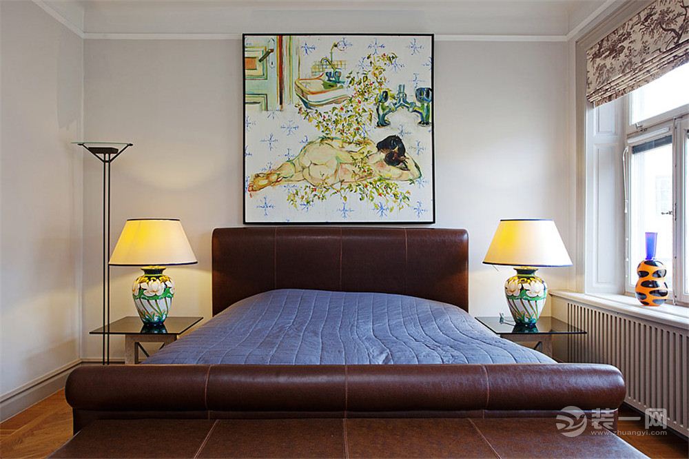 乐尚装饰 绿地城 78平 三居室 造价10万 北欧风格 卧室