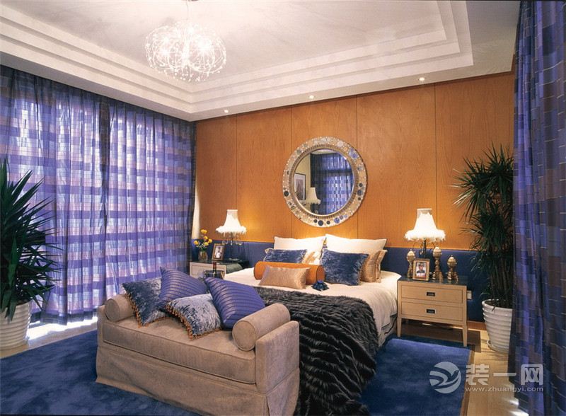 乐尚装饰 融创凡尔赛 118三居室  造价15万 美式风 卧室
