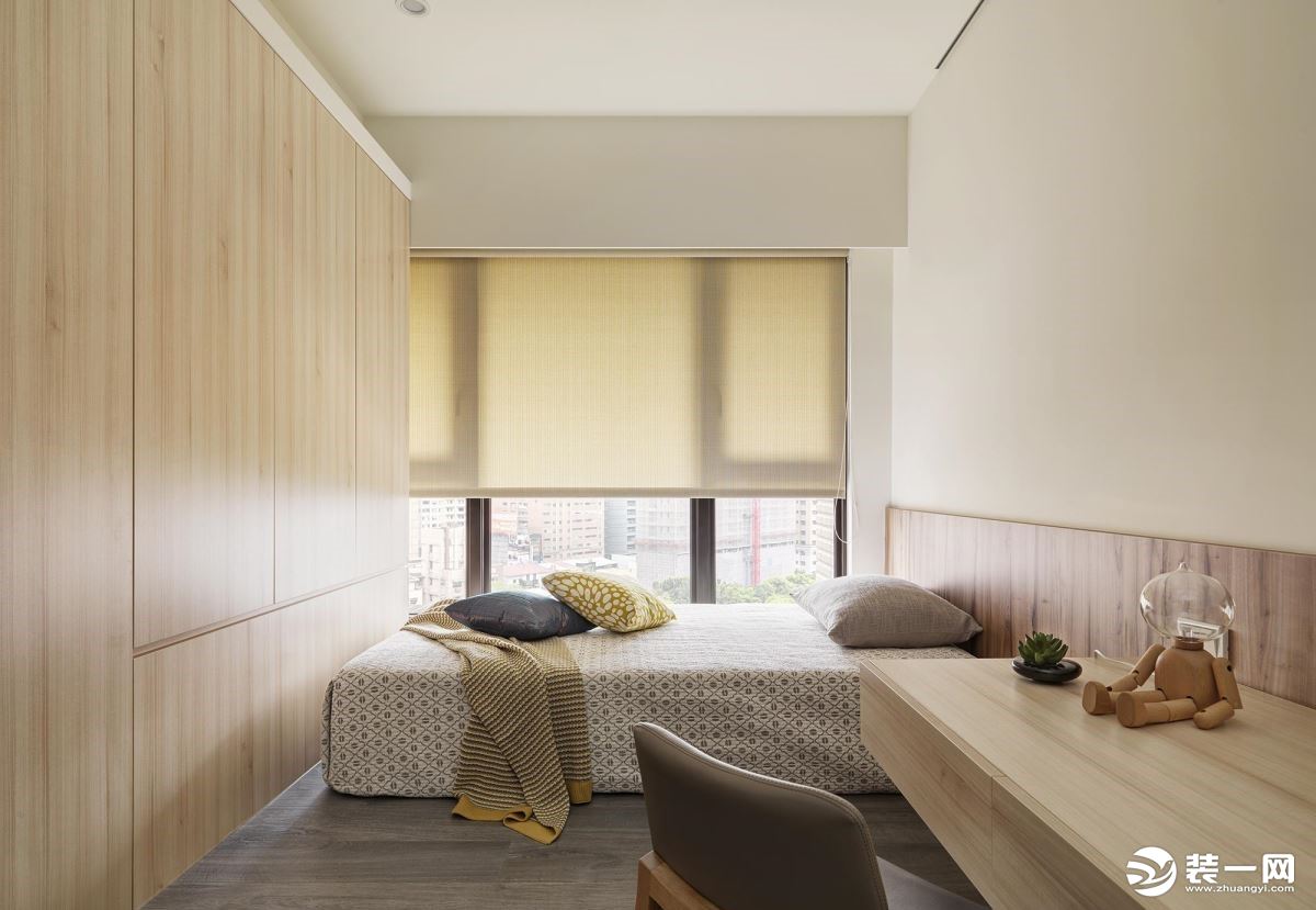 重庆乐尚装饰丨龙湖开元103平米现代简约风格卧室效果图