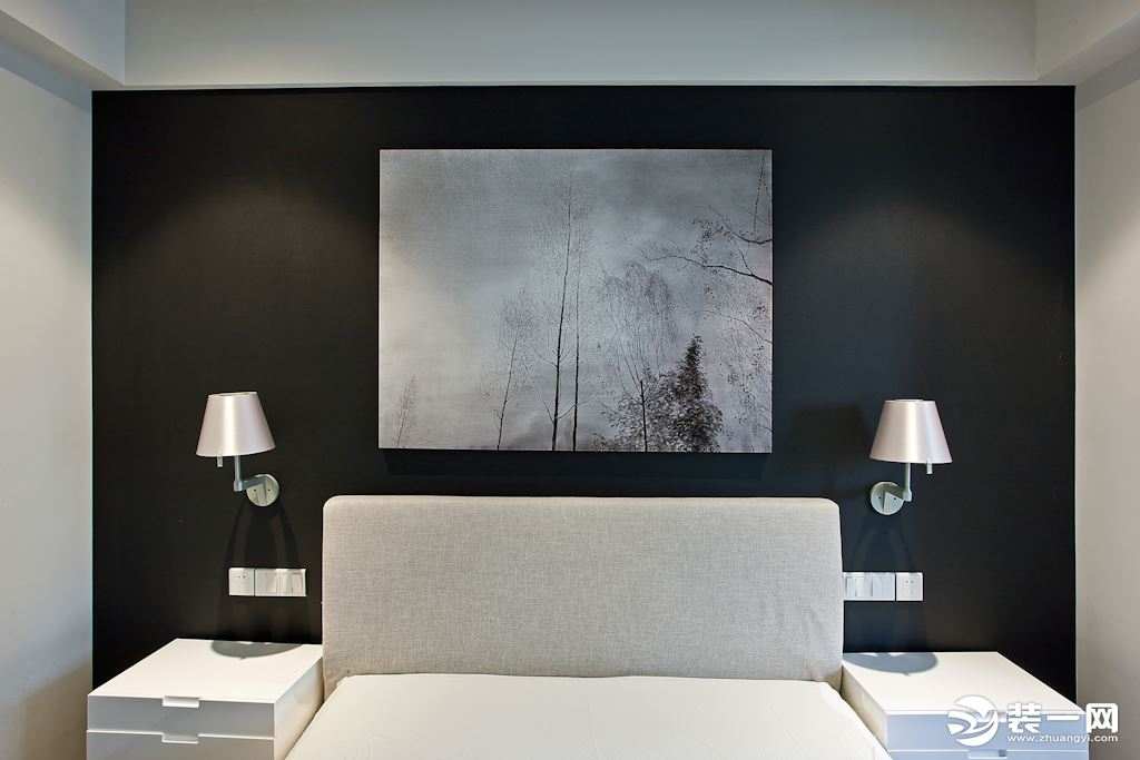 重庆乐尚装饰丨龙湖椿山112平米现代风格卧室效果图