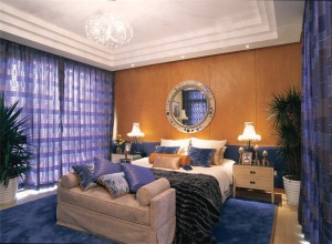 乐尚装饰 融创凡尔赛 118三居室  造价15万 美式风 卧室