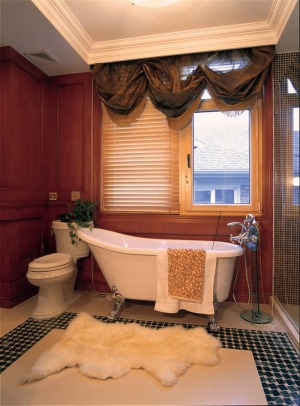 乐尚装饰 融创凡尔赛 118三居室  造价15万 美式风 浴室