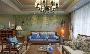 重庆天怡美装公司－家馨家园160平米现代简约风格效果图