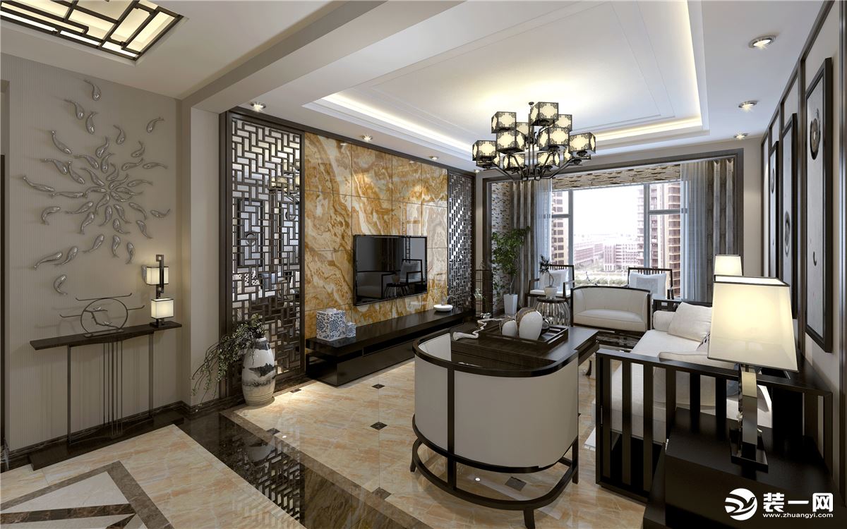 新中式风格中的家具大多是古典家具或者是现代家具与古典家具想结合。