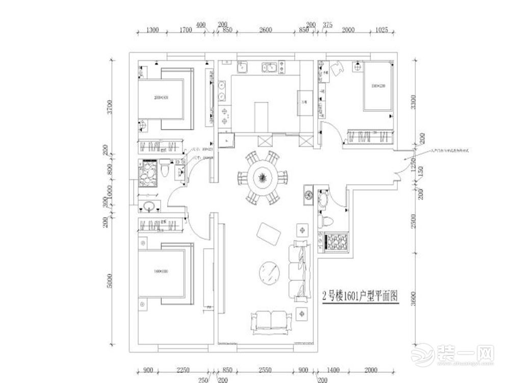 现代风格 中粮大道  140㎡