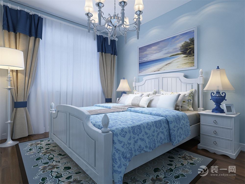 双青新家园 三室 80㎡ 地中海风格