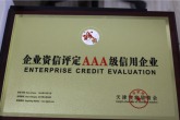 企業資信評定AAA級信用企業