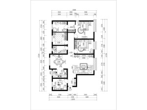 本案为四室两厅的住宅室内设计方案，设计风格以美式风格为主