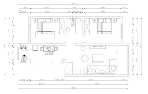 该户型是瑞江花园竹苑小区，两室一厅一厨一卫带阁楼共计130平米