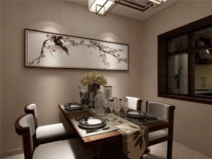 金伦公寓  三室  156㎡  新中式风格