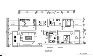 金伦公寓  三室  156㎡  新中式风格