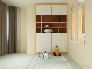 臥室的設計很舒適，家具的選擇較為簡單，臥室的設計舒適大氣