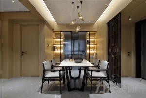 【力天装饰】龙瀚南园120㎡ 两居室 新中式 家装效果图