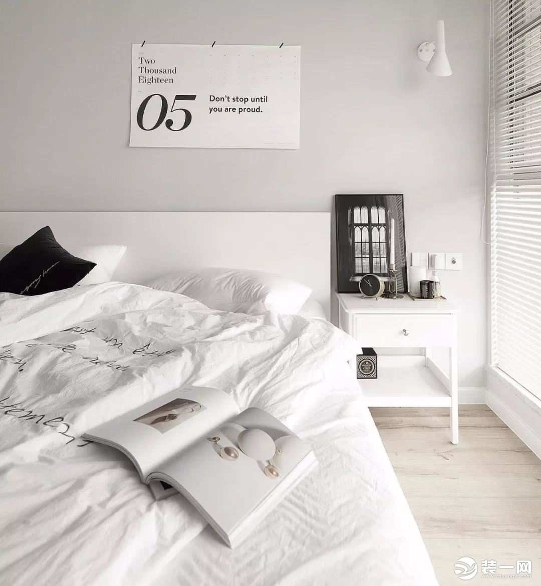 72㎡小清新北欧风格小户型装修效果图，一居室独立自在！