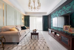 【上海缘环】92㎡优雅美式2室2厅，精致而灵动的生活格调