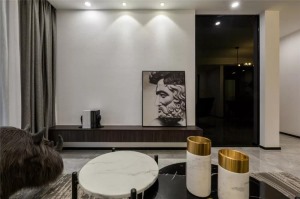【上海缘环】109㎡现代简约3室2厅，黑白时尚演绎永恒经典