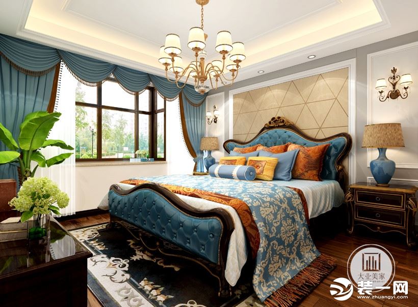 雅居乐滨江国际—美式178平大业美家卧室