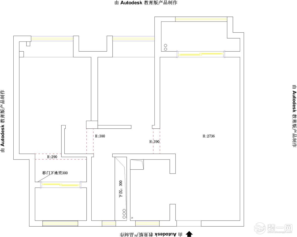 平面結(jié)構(gòu)圖