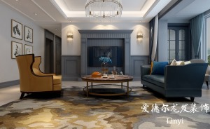 中南樾府150平米现代风格实景案例