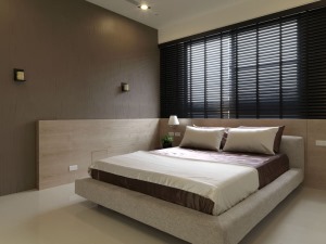 北京雅腾装饰-齐门人家现代简约风格卧室案例设计效果图