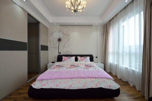 北京雅腾装饰-星光耀现代简约风格卧室案例设计效果图