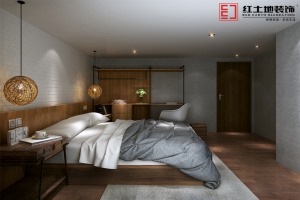 42平小户型港式风格卧室装修效果图