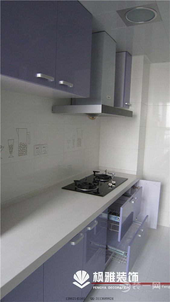 苏州中海国际114平三居室现代简约风格装修厨房