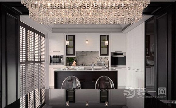 【枫雅装饰】山湖一号115平米三居室 现代简约风格装修 厨房