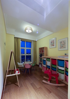 苏州金御华府165平复式现代简约舒适儿童房装修效果图
